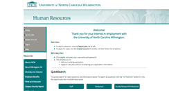 Desktop Screenshot of jobs.uncw.edu